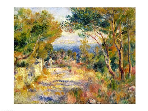 L'Estaque, 1882 by Pierre-Auguste Renoir