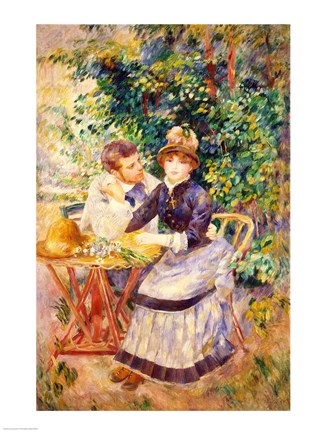 In the Garden, 1885 by Pierre-Auguste Renoir
