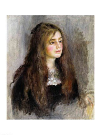 Portrait of Julie Manet by Pierre-Auguste Renoir