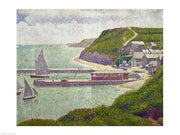 Harbour at Port-en-Bessin at High Tide, 1888 by Georges Seurat