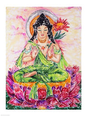 Flower Buddha by Natalie Talocci