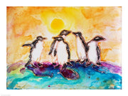Penguins Under the Sun by Natalie Talocci