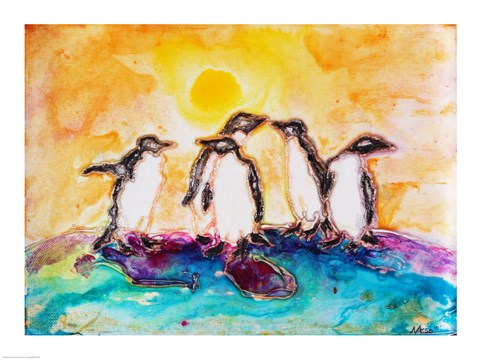 Penguins Under the Sun by Natalie Talocci