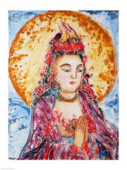 Praying Buddha by Natalie Talocci