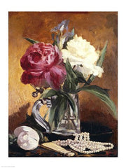 Peonies, 1862 by Edouard Manet