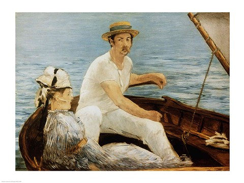 Boating, 1874 by Edouard Manet