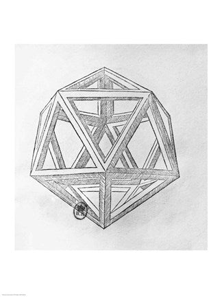 Icosahedron by Leonardo Da Vinci