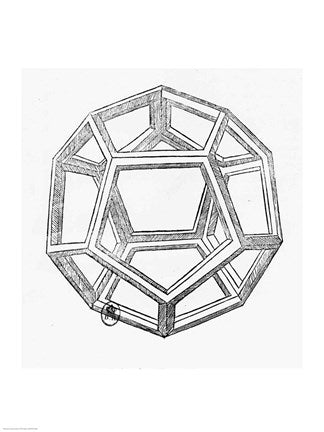 Dodecahedron by Leonardo Da Vinci