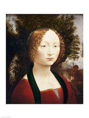 Ginevra de' Benci by Leonardo Da Vinci