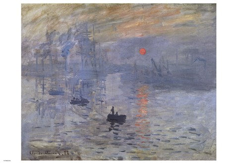Impression, Sunrise by Claude Monet