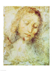 Head of Christ by Leonardo Da Vinci