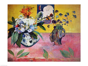 Flowers and a Japanese Print, 1889 by Paul Gauguin
