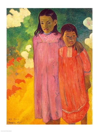 Piti Tiena, 1892 by Paul Gauguin