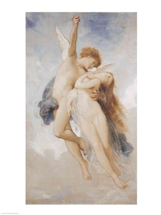 Cupid and Psyche, 1889 by William Adolphe Bouguereau