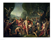 Leonidas at Thermopylae, 480 BC, 1814 by Jacques-Louis David