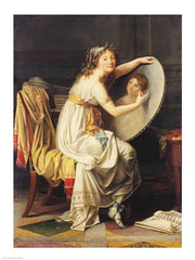 Portrait of Rose Adelaide Ducreux by Jacques-Louis David