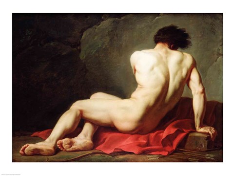 Patrocles by Jacques-Louis David