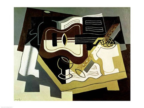 Guitar and Clarinet, 1920 by Juan Gris