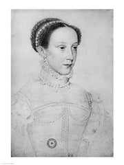 Mary Queen of Scots, 1559 by Francois Clouet