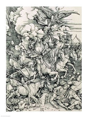 The Four Horsemen of the Apocalypse, Death, Famine, Pestilence and War by Albrecht Durer