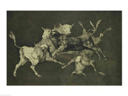 Folly of the Bulls, from the Follies series by Francisco De Goya