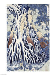 Kirifuri Fall on Kurokami Mount by Katsushika Hokusai