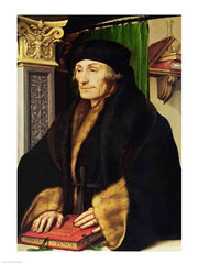Portrait of Erasmus, 1523 by Hans Holbein The Younger