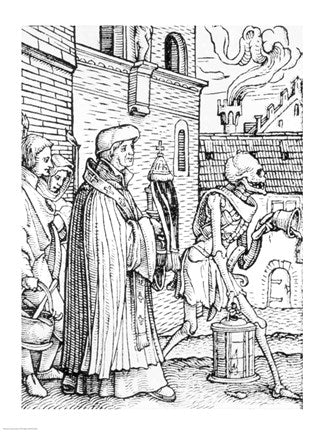 Death and the Parish Priest by Hans Holbein The Younger