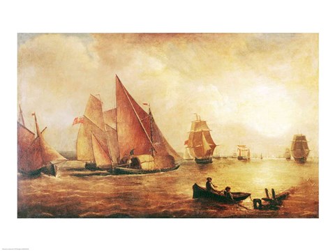 Estuary of the Thames and the Medway by J.M.W. Turner