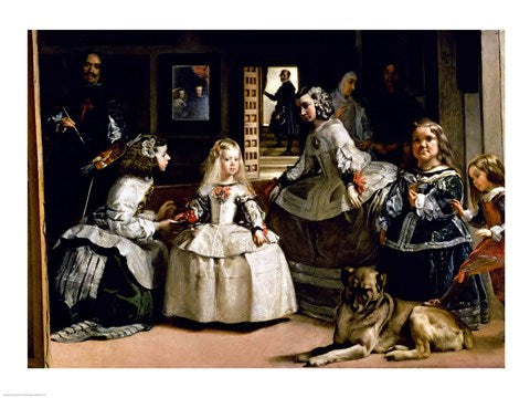 Las Meninas Detail by Diego Velazquez