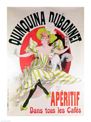 Poster advertising 'Quinquina Dubonnet' aperitif, 1895 by Jules Cheret