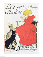 'Pure Sterilised Milk from La Vingeanne' by Theophile-Alexandre Steinlen
