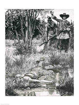 The Death of King Philip by Howard Pyle