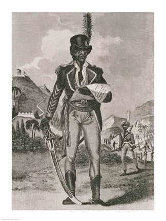 Portrait of Francois Dominique Toussaint-Louverture