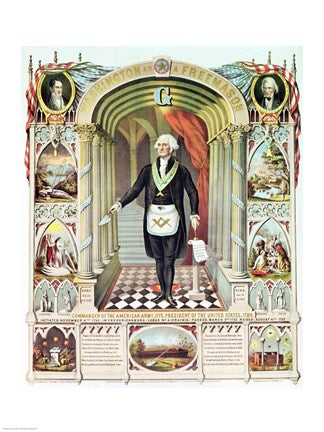 George Washington as a Freemason