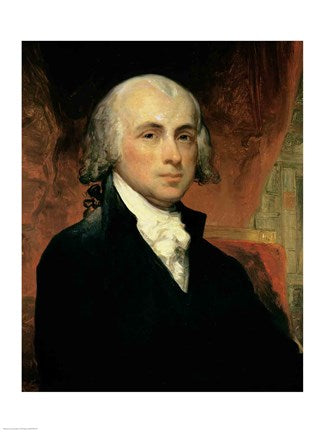 James Madison by Gilbert Stuart