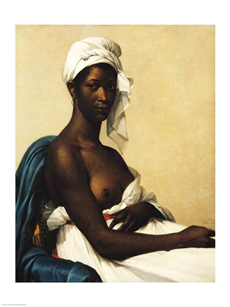 Portrait of a Negress by P.h. Benoist