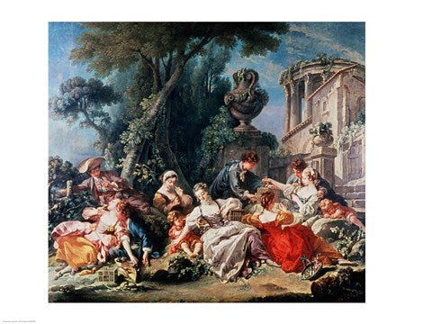 Bird Catchers by Francois Boucher