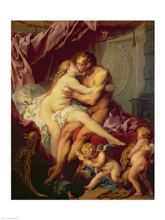 Hercules and Omphale by Francois Boucher