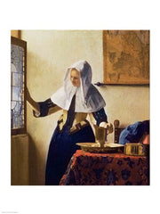 Young Woman with a Water Jug by Johannes Vermeer