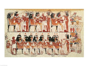 Banquet scene, from Thebes