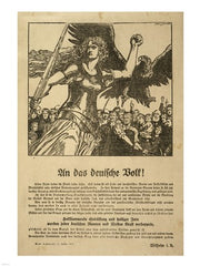 Franz Stassen - WWI - An Das Deutsche Volk