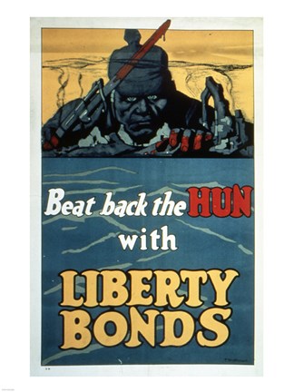 Beat Back the Hun with Liberty Bonds