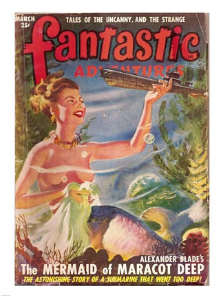 Fantastic Adventures 1949 March Cover