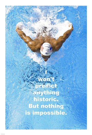 Historic Swimming Quote by Sports Mania