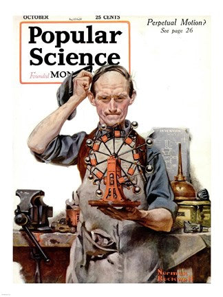 Perpetual Motion by Norman Rockwell