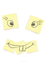 Post- It Smiley Face