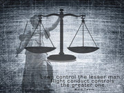 Justice Law Mark Twain Quote