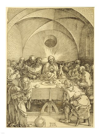 Last Supper Durer by Albrecht Durer