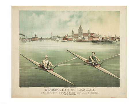 Courtney & Hanlan, Champion Scullers of America